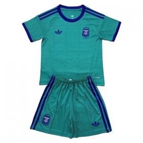 Camisolas Argentina Guarda Redes Criança 2º Equipamento Alternativa World Cup 2026 Manga Curta