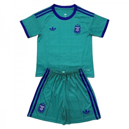 Camisolas Argentina Guarda Redes Criança 2º Equipamento Alternativa World Cup 2026 Manga Curta