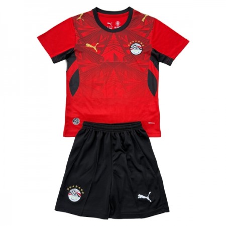 Camisolas Egito Criança 1º Equipamento Principal World Cup 2026 Manga Curta Camisolas Egito Criança 1º Equipamento Principal World Cup 2026 Manga Curta