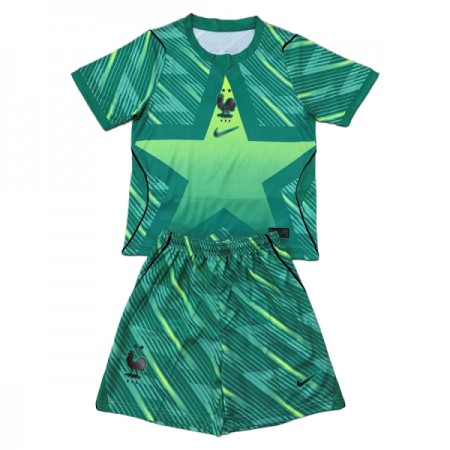 Camisolas França Guarda Redes Criança 3º Equipamento World Cup 2026 Manga Curta Camisolas França Guarda Redes Criança 3º Equipamento World Cup 2026 Manga Curta