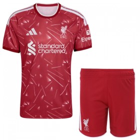 Camisolas Liverpool Criança 1º Equipamento Principal 2026-27 Manga Curta