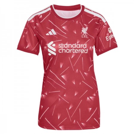 Camisolas Liverpool Mulher 1º Equipamento Principal 2026-27 Manga Curta Camisolas Liverpool Mulher 1º Equipamento Principal 2026-27 Manga Curta
