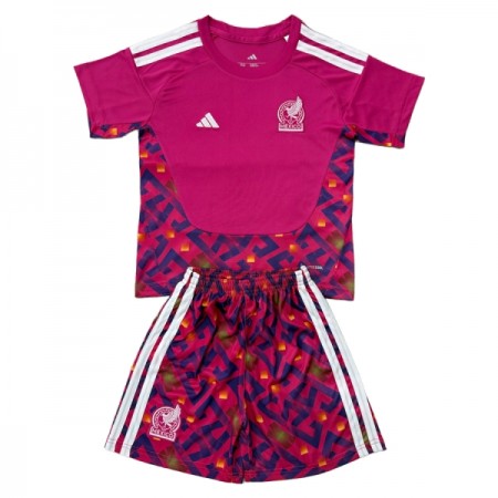 Camisolas México Guarda Redes Criança 1º Equipamento Principal World Cup 2026 Manga Curta Camisolas México Guarda Redes Criança 1º Equipamento Principal World Cup 2026 Manga Curta