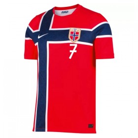 Camisolas Noruega Sorloth 7 1º Equipamento Principal World Cup 2026 Manga Curta