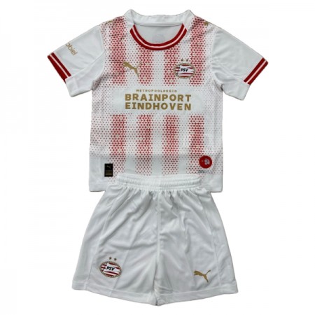 Camisolas PSV Eindhoven Criança 4º Equipamento 2025-26 Manga Curta