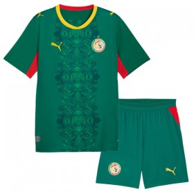 Camisolas Senegal Criança 2º Equipamento Alternativa World Cup 2026 Manga Curta