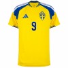 Camisolas Suécia Isak 9 1º Equipamento Principal World Cup 2026 Manga Curta
