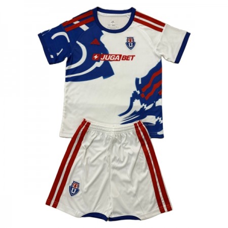 Camisolas Universidad de Chile Criança 2º Equipamento Alternativa 2026-27 Manga Curta Camisolas Universidad de Chile Criança 2º Equipamento Alternativa 2026-27 Manga Curta
