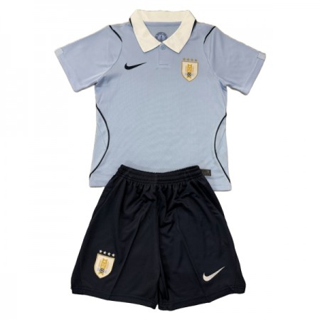 Camisolas Uruguai Criança 1º Equipamento Principal World Cup 2026 Manga Curta Camisolas Uruguai Criança 1º Equipamento Principal World Cup 2026 Manga Curta