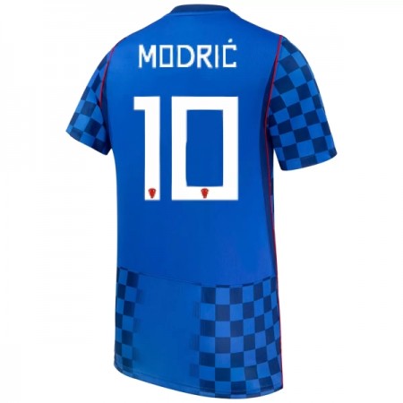 Camisolas Croácia Modrić 10 2º Equipamento Alternativa World Cup 2026 Manga Curta Camisolas Croácia Modrić 10 2º Equipamento Alternativa World Cup 2026 Manga Curta
