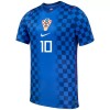 Camisolas Croácia Modrić 10 2º Equipamento Alternativa World Cup 2026 Manga Curta