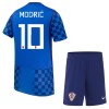 Camisolas Croácia Modrić 10 Criança 2º Equipamento Alternativa World Cup 2026 Manga Curta Camisolas Croácia Modrić 10 Criança 2º Equipamento Alternativa World Cup 2026 Manga Curta