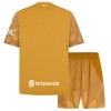 Camisolas AC Milan Guarda Redes Criança 1º Equipamento Principal 2026-27 Manga Curta