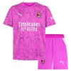 Camisolas AC Milan Guarda Redes Criança 2º Equipamento Alternativa 2026-27 Manga Curta Camisolas AC Milan Guarda Redes Criança 2º Equipamento Alternativa 2026-27 Manga Curta