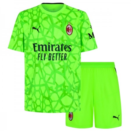 Camisolas AC Milan Guarda Redes Criança 3º Equipamento 2026-27 Manga Curta Camisolas AC Milan Guarda Redes Criança 3º Equipamento 2026-27 Manga Curta