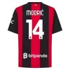 Camisolas AC Milan Modrić 14 1º Equipamento Principal 2026-27 Manga Curta Camisolas AC Milan Modrić 14 1º Equipamento Principal 2026-27 Manga Curta