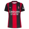Camisolas AC Milan Mulher 1º Equipamento Principal 2026-27 Manga Curta Camisolas AC Milan Mulher 1º Equipamento Principal 2026-27 Manga Curta