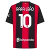 Camisolas AC Milan Rafael Leao 10 1º Equipamento Principal 2026-27 Manga Curta Camisolas AC Milan Rafael Leao 10 1º Equipamento Principal 2026-27 Manga Curta