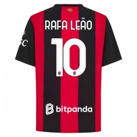Camisolas AC Milan Rafael Leao 10 1º Equipamento Principal 2026-27 Manga Curta
