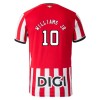 Camisolas Athletic Bilbao Williams JR 10 1º Equipamento Principal 2026-27 Manga Curta Camisolas Athletic Bilbao Williams JR 10 1º Equipamento Principal 2026-27 Manga Curta