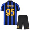 Camisolas Inter Milan Bastoni 95 Criança 1º Equipamento Principal 2026-27 Manga Curta