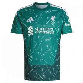 Camisolas Liverpool A. Becker 1 Guarda Redes Criança 1º Equipamento Principal Verde 2026-27 Manga Curta