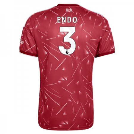 Camisolas Liverpool Endo 3 1º Equipamento Principal 2026-27 Manga Curta Camisolas Liverpool Endo 3 1º Equipamento Principal 2026-27 Manga Curta