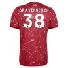 Camisolas Liverpool Gravenberch 38 1º Equipamento Principal 2026-27 Manga Curta Camisolas Liverpool Gravenberch 38 1º Equipamento Principal 2026-27 Manga Curta