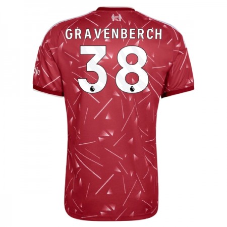 Camisolas Liverpool Gravenberch 38 1º Equipamento Principal 2026-27 Manga Curta Camisolas Liverpool Gravenberch 38 1º Equipamento Principal 2026-27 Manga Curta