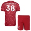 Camisolas Liverpool Gravenberch 38 Criança 1º Equipamento Principal 2026-27 Manga Curta