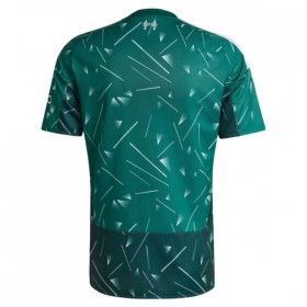 Camisolas Liverpool Guarda Redes Criança 1º Equipamento Principal Verde 2026-27 Manga Curta