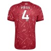 Camisolas Liverpool Virgil 4 1º Equipamento Principal 2026-27 Manga Curta Camisolas Liverpool Virgil 4 1º Equipamento Principal 2026-27 Manga Curta
