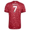 Camisolas Liverpool Wirtz 7 Criança 1º Equipamento Principal 2026-27 Manga Curta