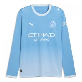Camisolas Manchester City 1º Equipamento Principal 2026-27 Manga Comprida