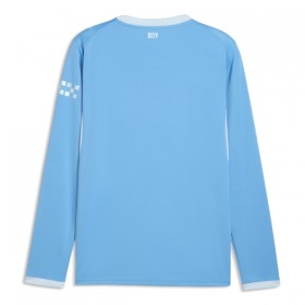 Camisolas Manchester City 1º Equipamento Principal 2026-27 Manga Comprida