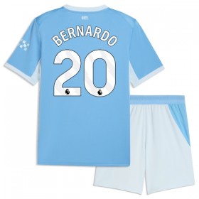 Camisolas Manchester City Bernardo 20 Criança 1º Equipamento Principal 2026-27 Manga Curta