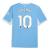 Camisolas Manchester City Cherki 10 1º Equipamento Principal 2026-27 Manga Curta