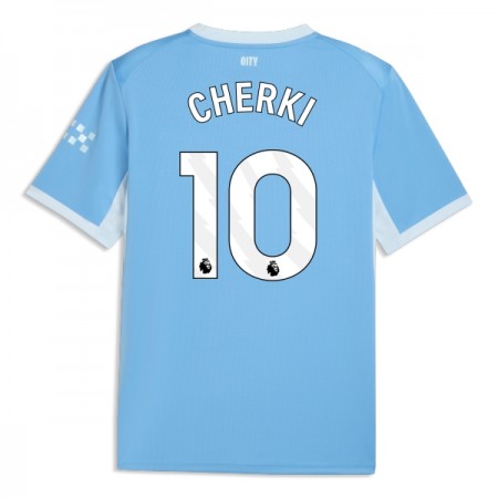 Camisolas Manchester City Cherki 10 1º Equipamento Principal 2026-27 Manga Curta