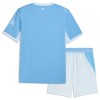 Camisolas Manchester City Criança 1º Equipamento Principal 2026-27 Manga Curta