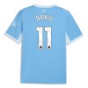 Camisolas Manchester City Doku 11 1º Equipamento Principal 2026-27 Manga Curta