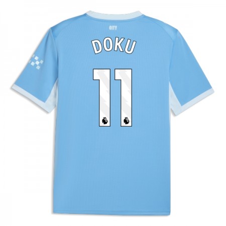 Camisolas Manchester City Doku 11 1º Equipamento Principal 2026-27 Manga Curta