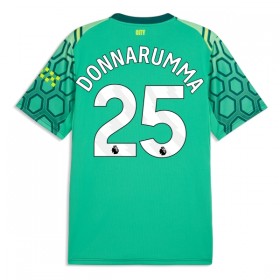 Camisolas Manchester City Donnarumma 25 Guarda Redes 1º Equipamento Principal Verde 2026-27 Manga Curta