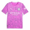 Camisolas Manchester City Donnarumma 25 Guarda Redes 2º Equipamento Alternativa Rosa 2026-27 Manga Curta