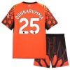 Camisolas Manchester City Donnarumma 25 Guarda Redes Criança 3º Equipamento Laranja 2026-27 Manga Curta