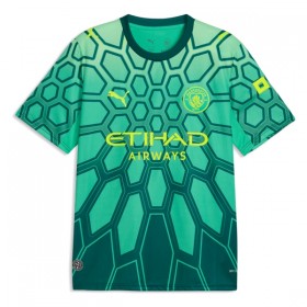 Camisolas Manchester City Guarda Redes 1º Equipamento Principal Verde 2026-27 Manga Curta