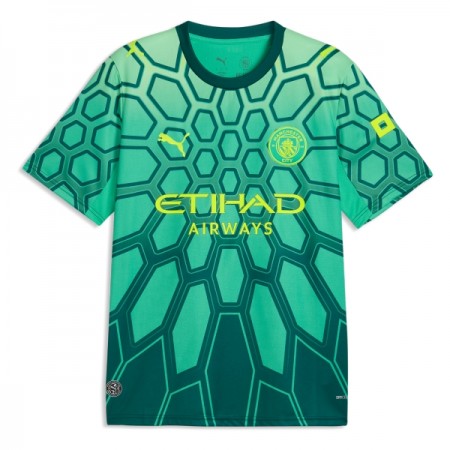 Camisolas Manchester City Guarda Redes 1º Equipamento Principal Verde 2026-27 Manga Curta