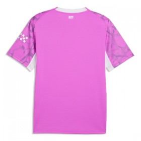 Camisolas Manchester City Guarda Redes 2º Equipamento Alternativa Rosa 2026-27 Manga Curta