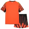 Camisolas Manchester City Guarda Redes Criança 3º Equipamento Laranja 2026-27 Manga Curta