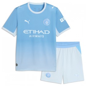 Camisolas Manchester City Haaland 9 Criança 1º Equipamento Principal 2026-27 Manga Curta