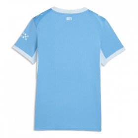 Camisolas Manchester City Mulher 1º Equipamento Principal 2026-27 Manga Curta